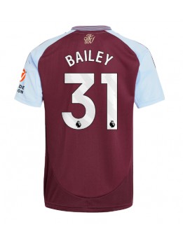 Aston Villa Leon Bailey #31 Replika Hemmakläder 2024-25 Kortärmad